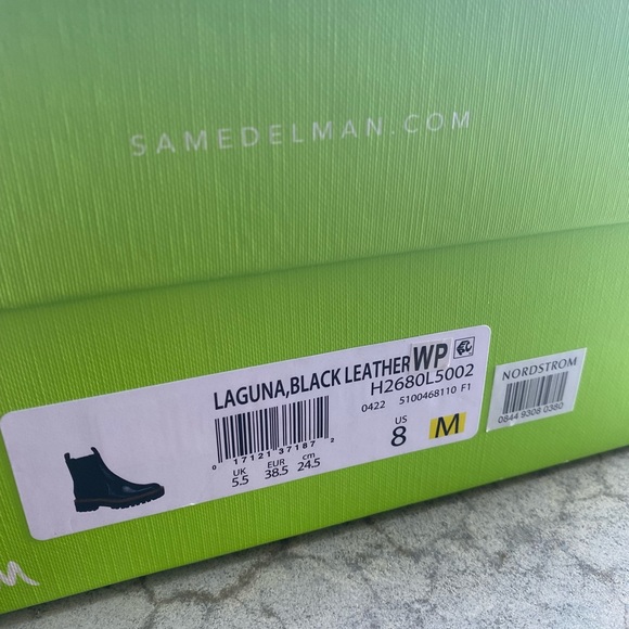 Sam Edelman, Women’s Black Leather Boots. - Picture 2 of 7